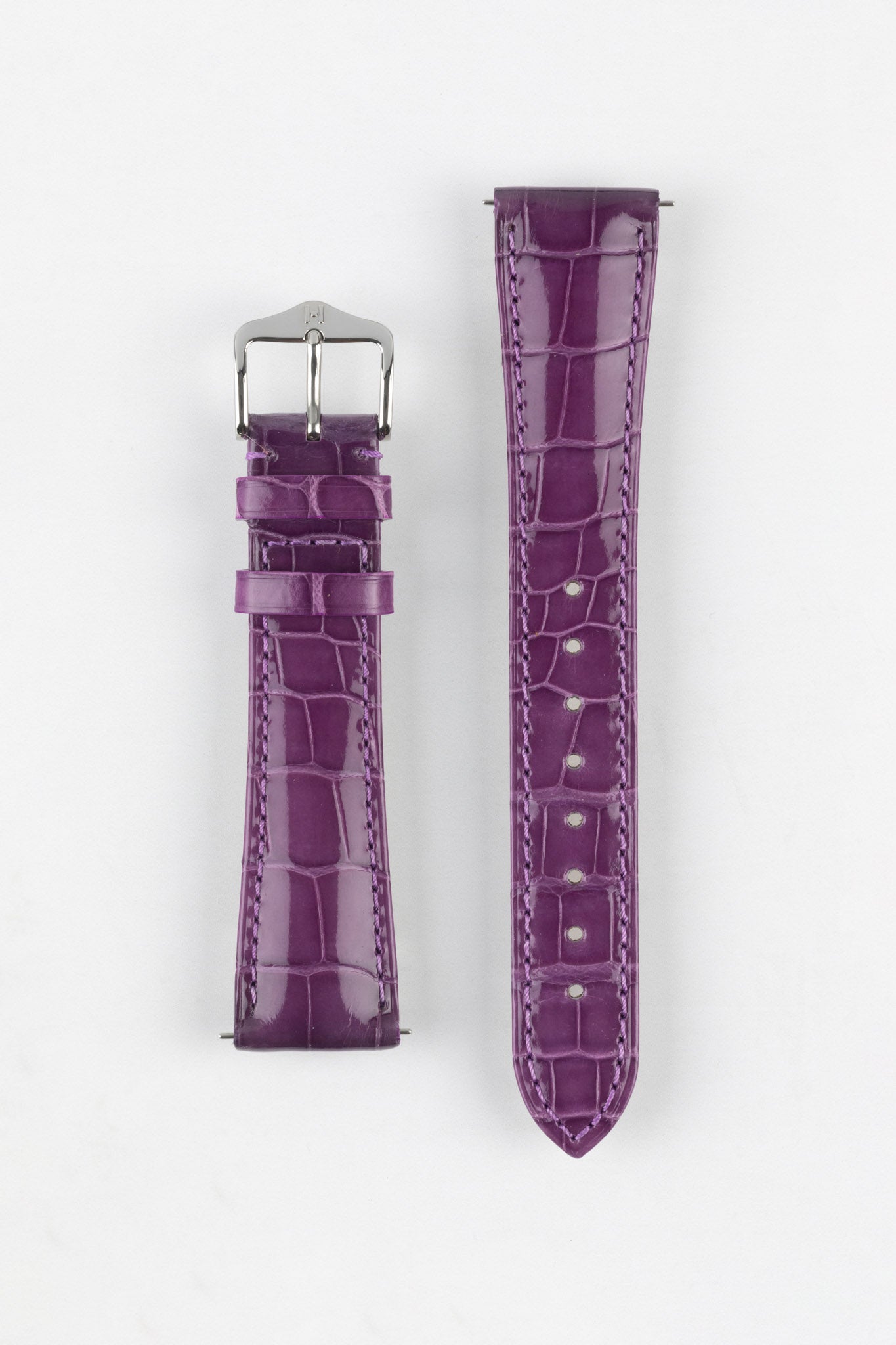 Purple leather strap sale