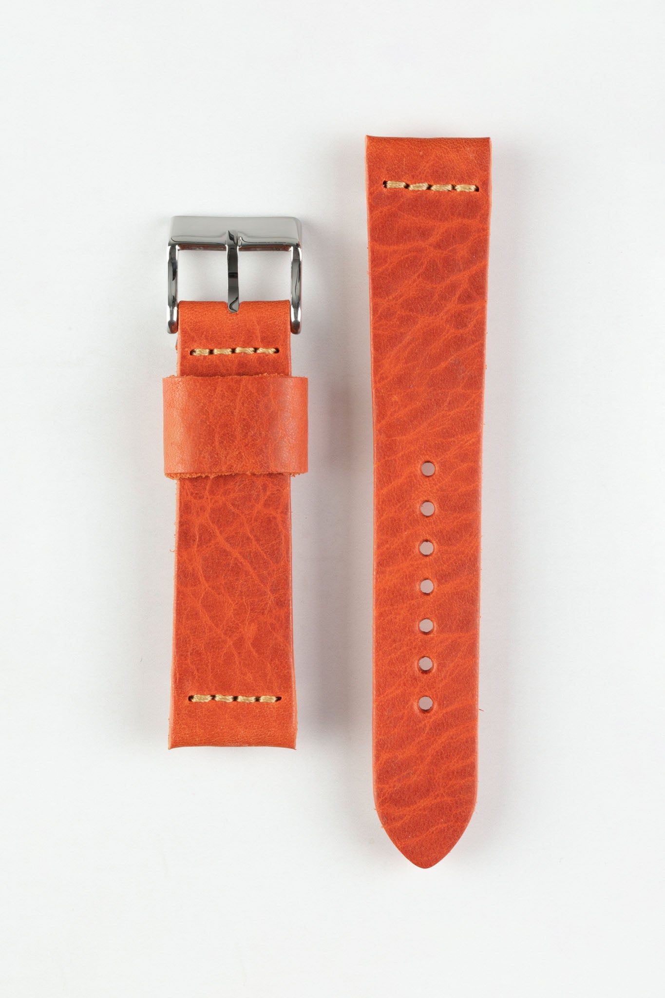 Red leather watch discount band