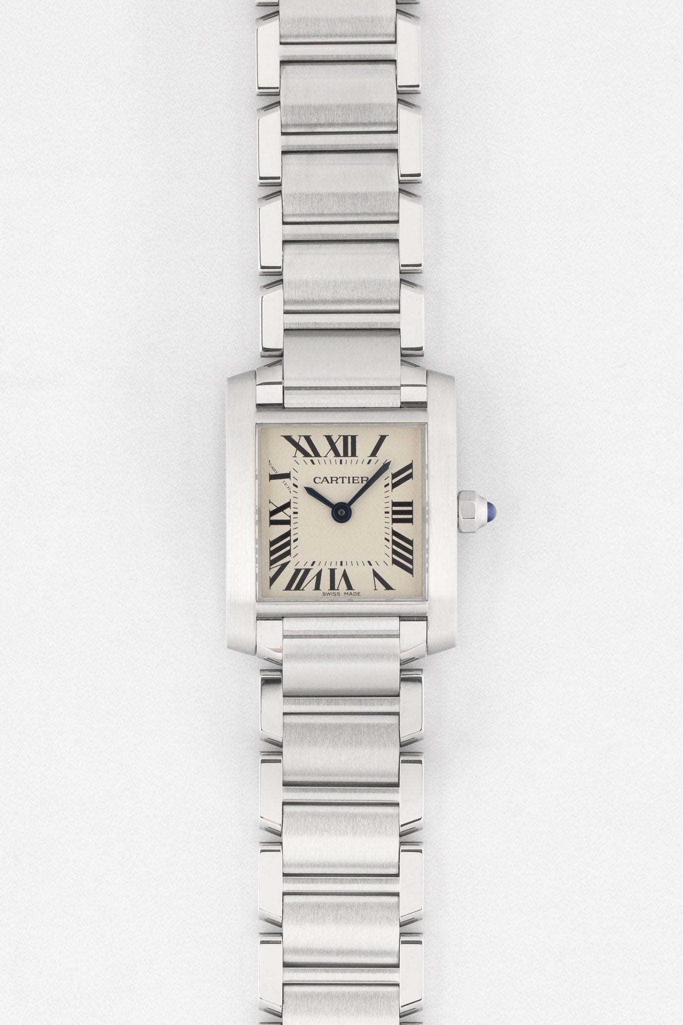 Cartier Tank Francaise 25mm Stainless Steel Ladies Watch