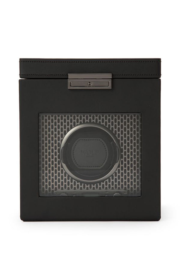 Wolf Watch Winder with Storage Black WatchObsession Watch