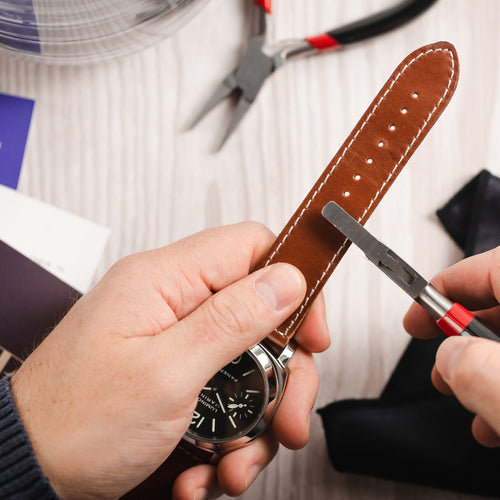 How to Add Holes to a Watch Strap