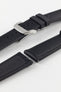 Artem Straps HydroFlex Black Hybrid FKM Rubber Watch Strap with Black Stitching