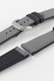 Artem Straps HydroFlex Grey Hybrid FKM Rubber Watch Strap with Grey Stitching