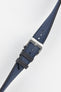 Artem Straps HydroFlex Navy Hybrid FKM Rubber Watch Strap with Navy Stitching