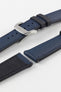 Artem Straps HydroFlex™ Navy Hybrid FKM Rubber Watch Strap with Navy Stitching