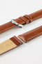 gold leather watch strap 