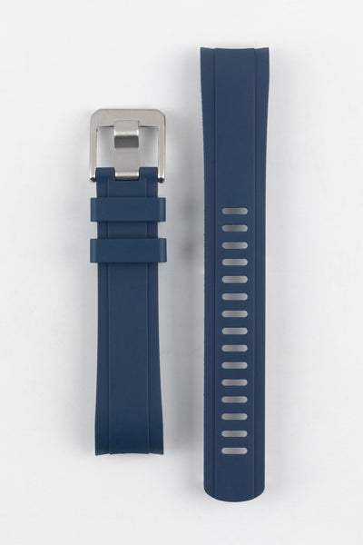 CRAFTER BLUE TD03 Rubber Watch Strap for Tudor Black Bay 58 Series – BLUE