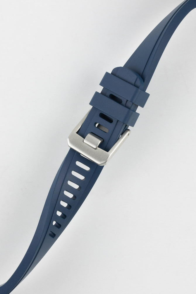 CRAFTER BLUE TD03 Rubber Watch Strap for Tudor Black Bay 58 Series – BLUE