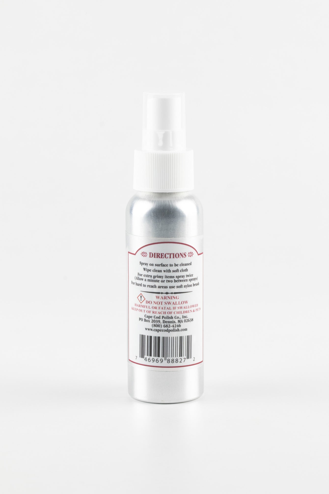 Cape Cod Metal Watch Cleaning Spray and Buffing Cloth