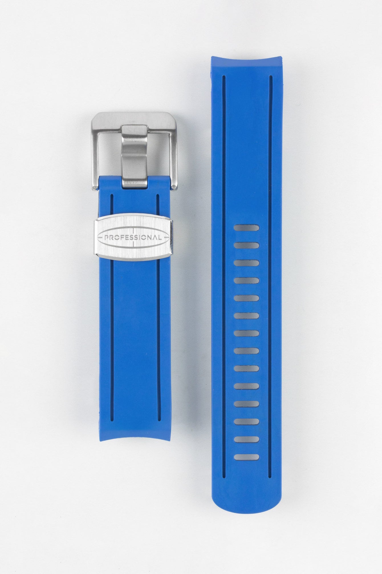 CRAFTER BLUE CB02 Light Blue Rubber Watch Strap for Seiko Sumo