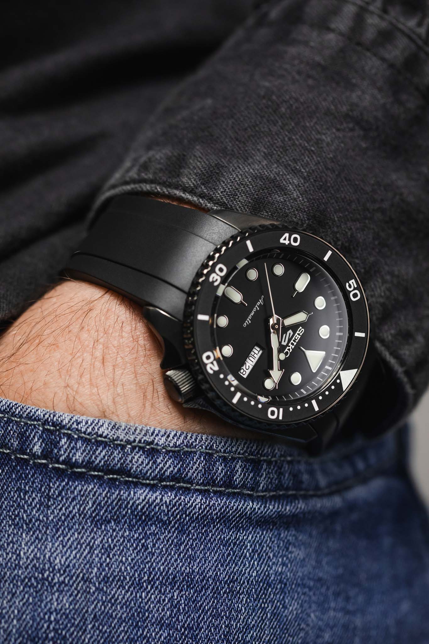 Seiko 2025 black strap