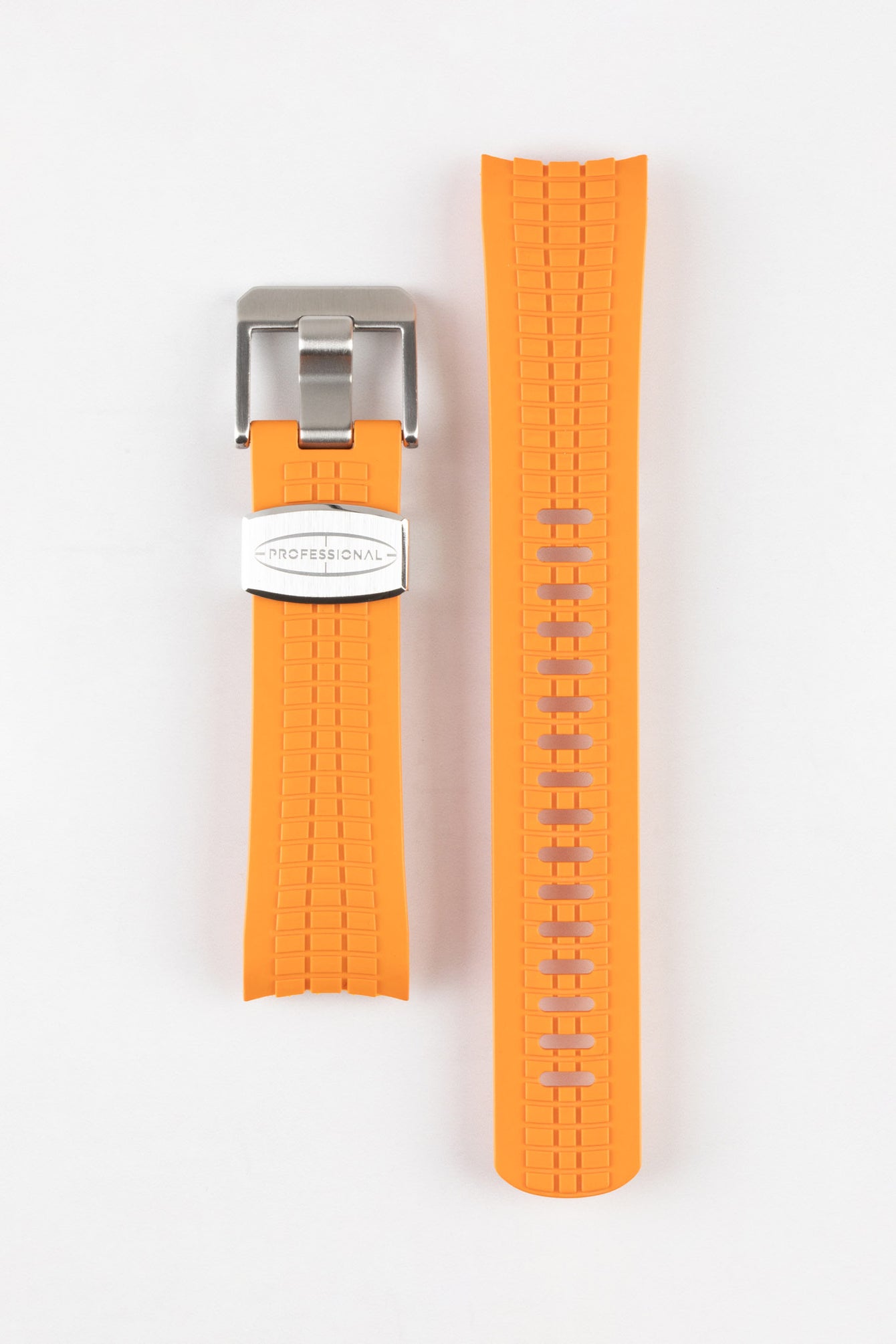 CRAFTER BLUE CB11 'Aquanaut' Rubber Watch Strap for Seiko SKX Series – ORANGE