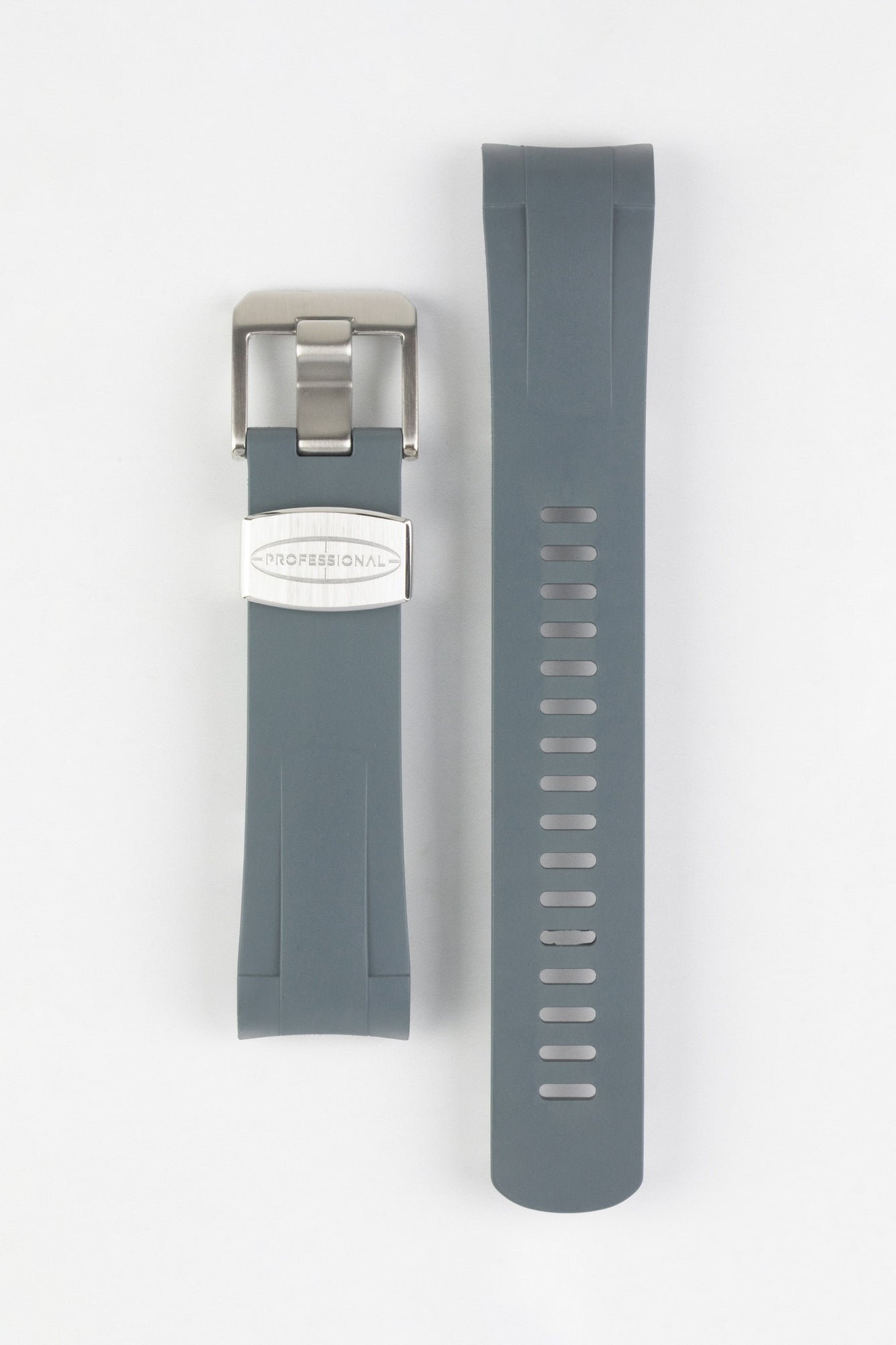 CRAFTER BLUE TD02 Rubber Watch Strap for Tudor Pelagos Series – GREY