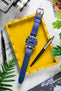 CRAFTER BLUE UX03 Royal Blue FKM Rubber Watch Strap