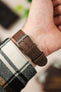 Di-Modell NATURAL Anti-Allergic Leather Watch Strap in GOLD BROWN