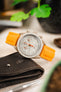 Di-Modell TRAVELLER PU Nylon Waterproof Watch Strap in ORANGE