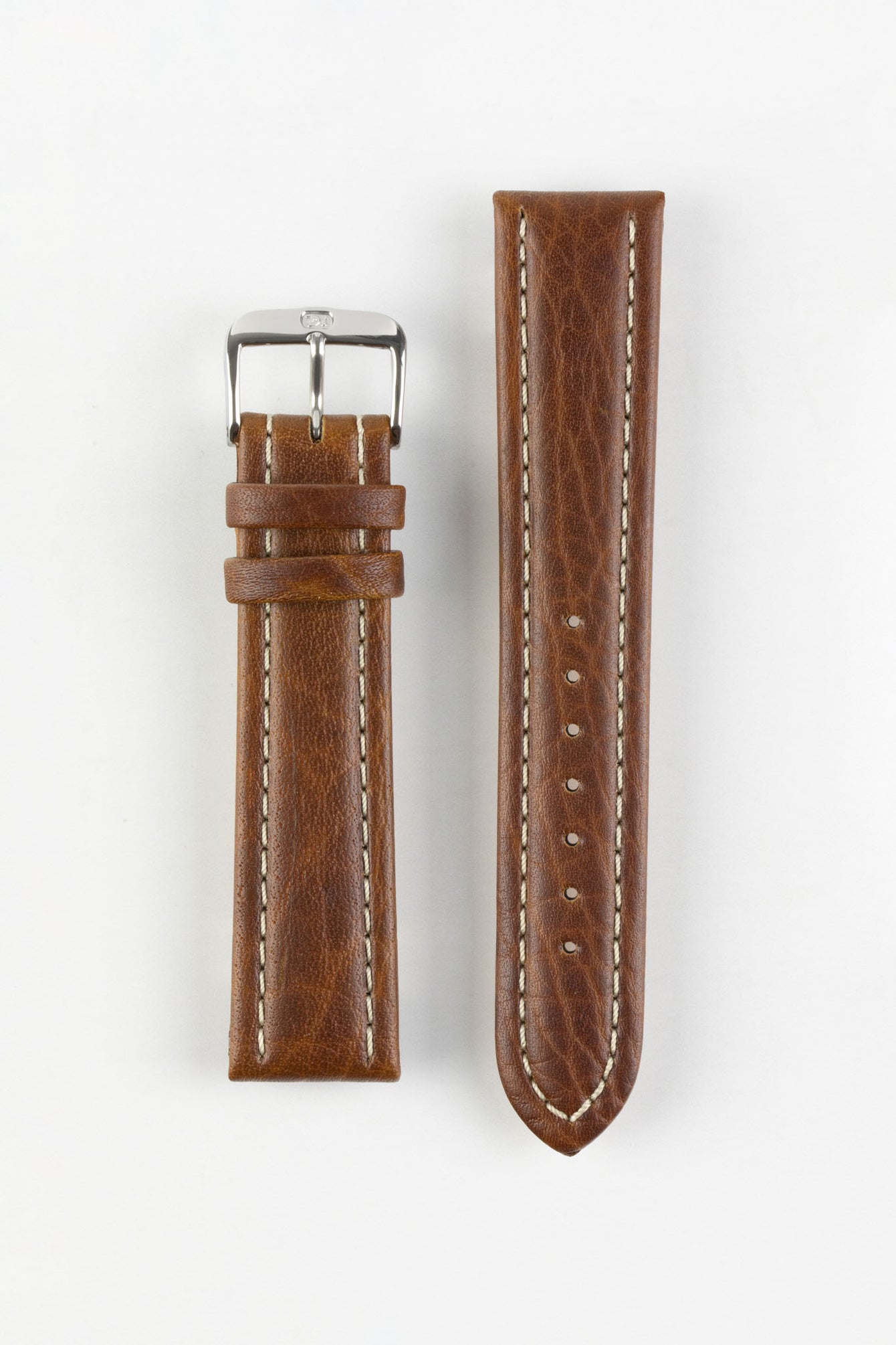 Di-Modell MONTANA Leather Sport Watch Strap in GOLD BROWN