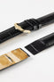 black open ended watch strap 