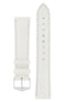 White leather watch strap (full)