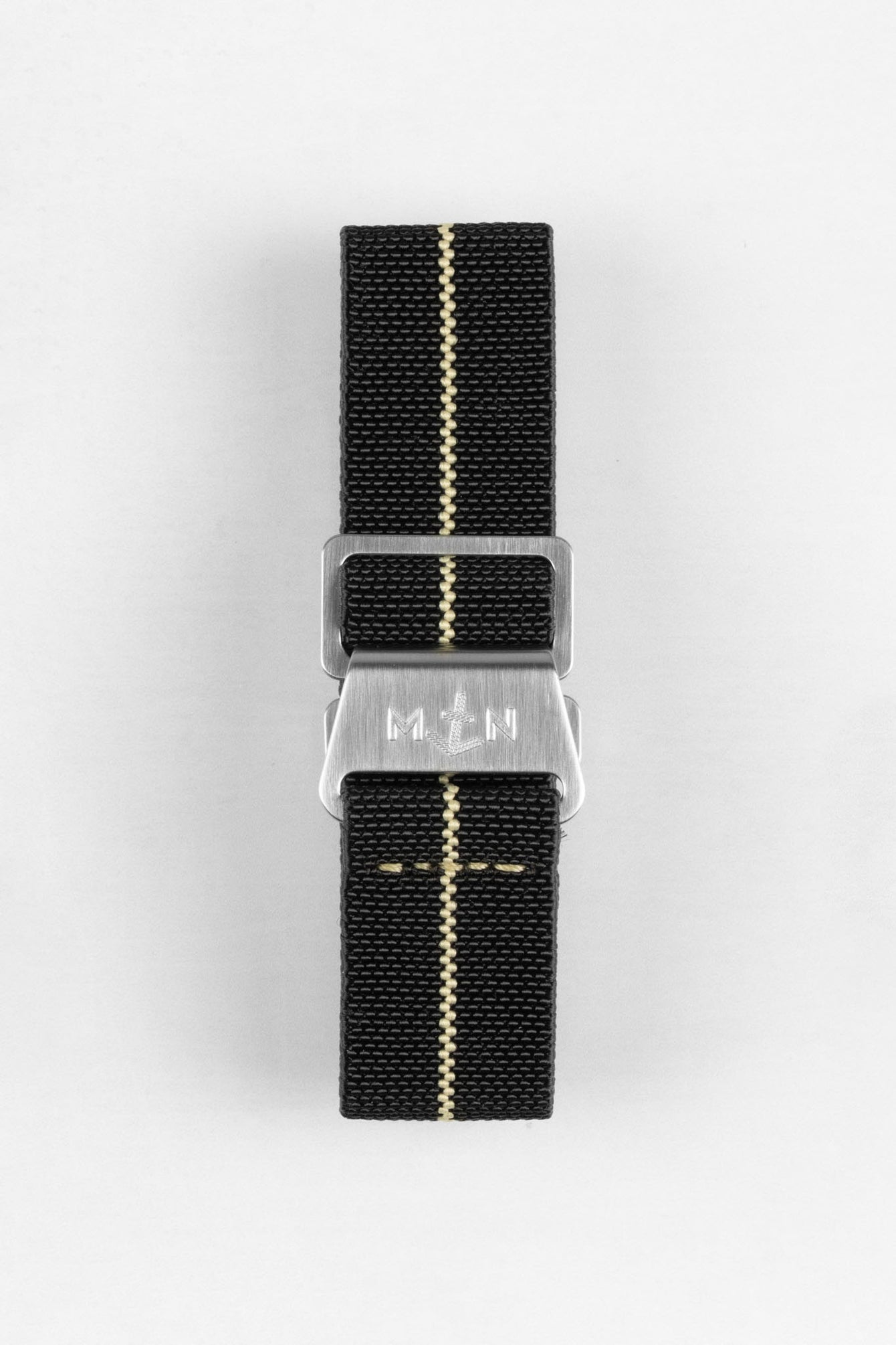 Erika's Originals BLACK OPS MN™ Strap with SAND Centerline - BRUSHED Hardware