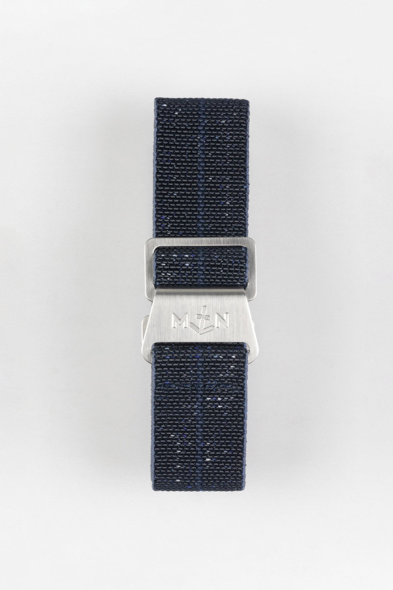 Erika's Originals INDIGO DENIM MN™ Strap in TWO-TONE DENIM - BRUSHED Hardware