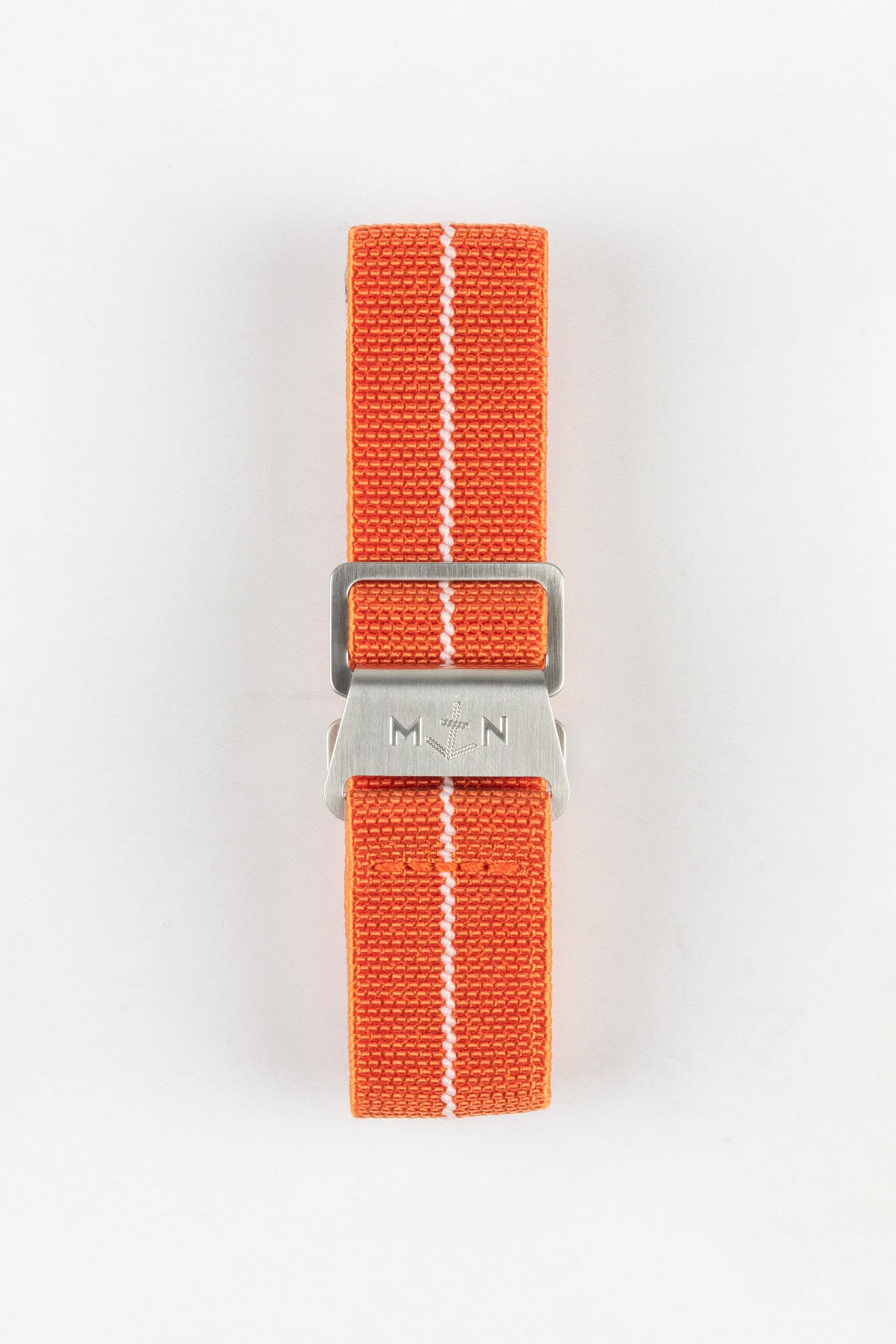 Erika's Originals ORANGE MN™ Strap with LUMED Centerline - BRUSHED Hardware