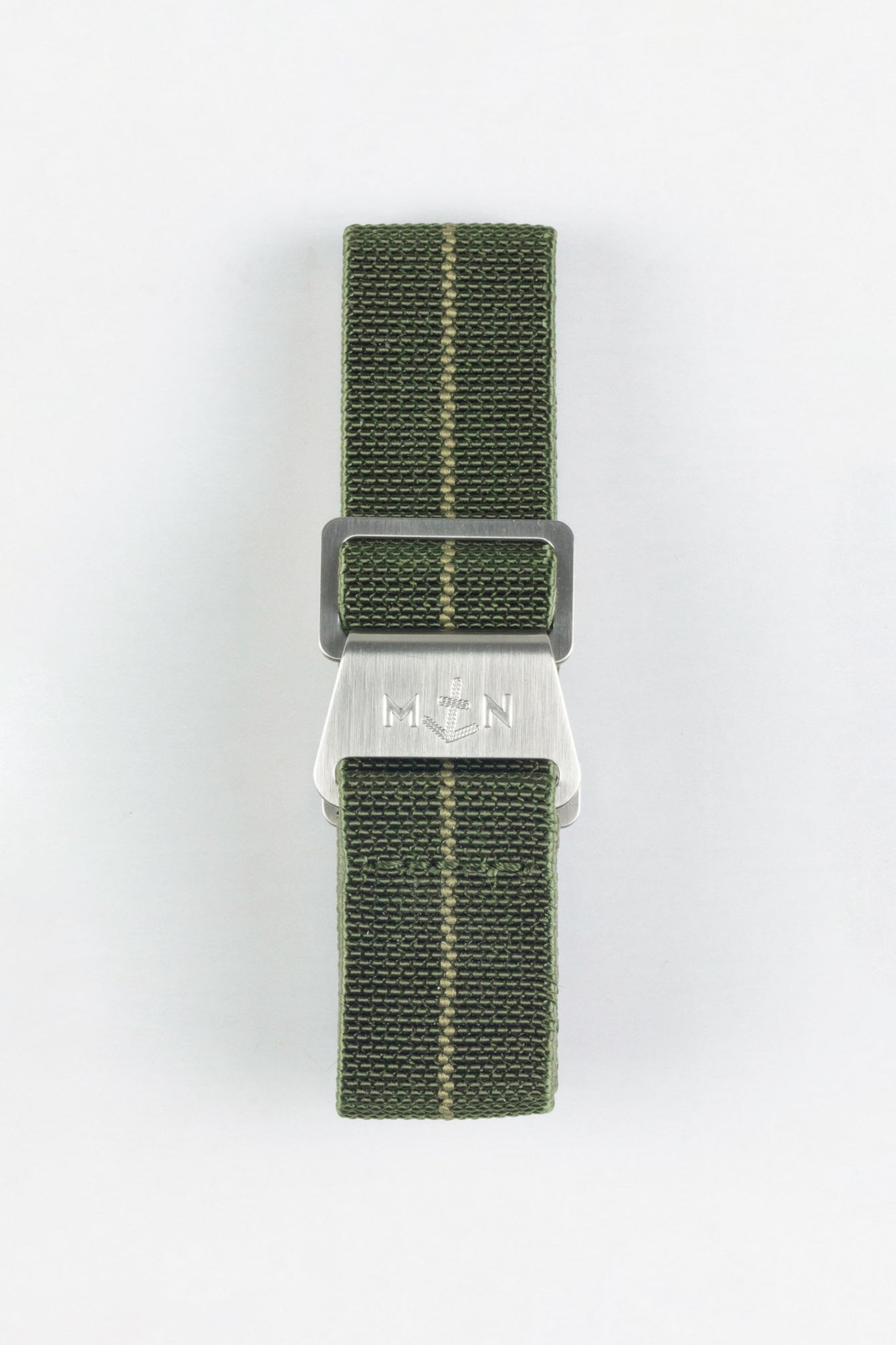 Erika's Originals ORIGINAL MN™ Strap in TWO-TONE GREEN - BRUSHED Hardware