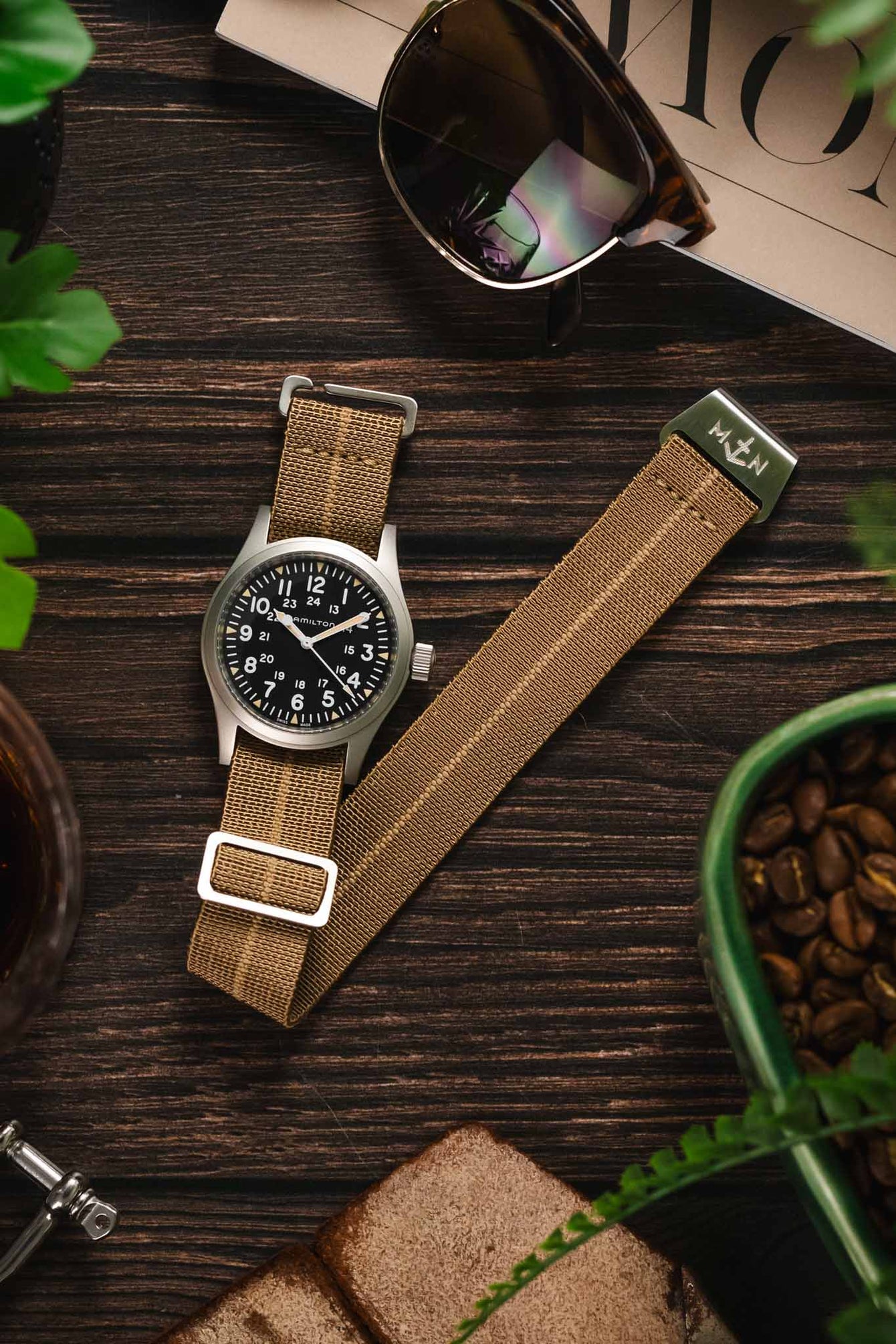 Erika's Originals SAHARA MN™ Watch Strap | 2 Tone Centerline