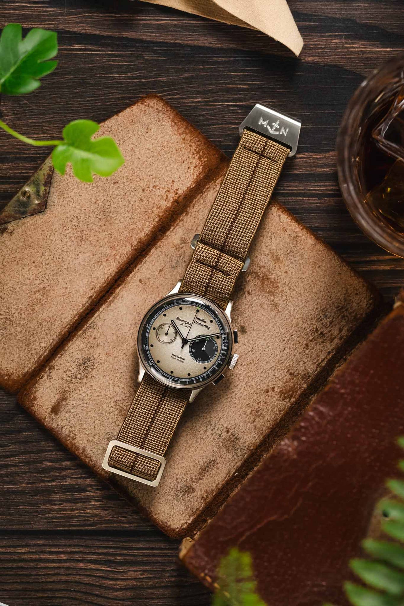 Erika's Originals SAHARA MN™ Watch Strap | Brown Centerline