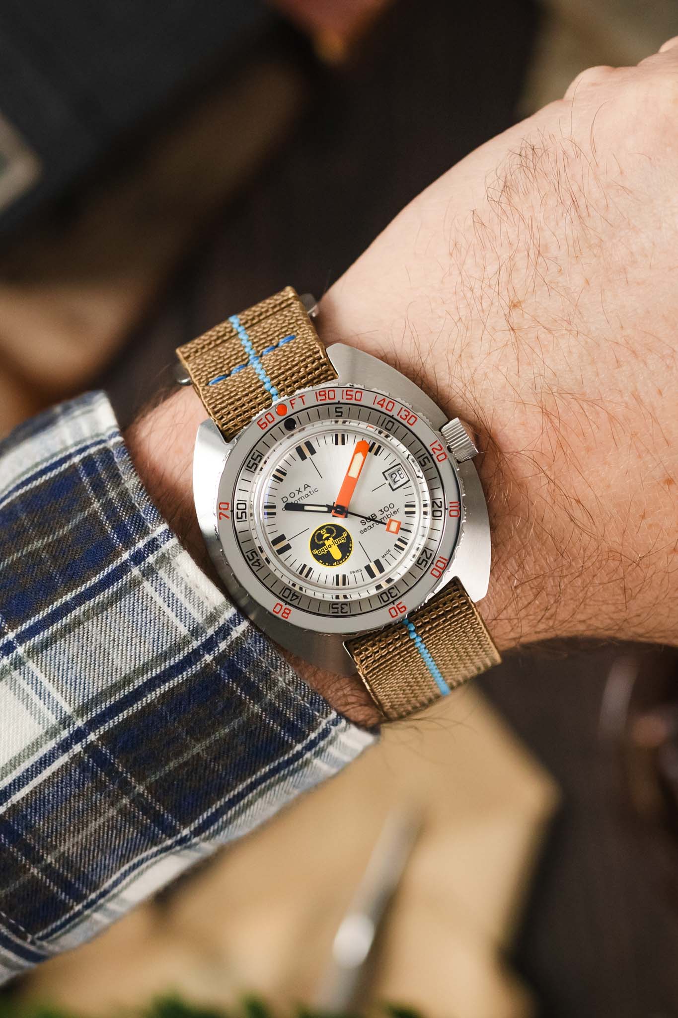 Doxa nato online strap