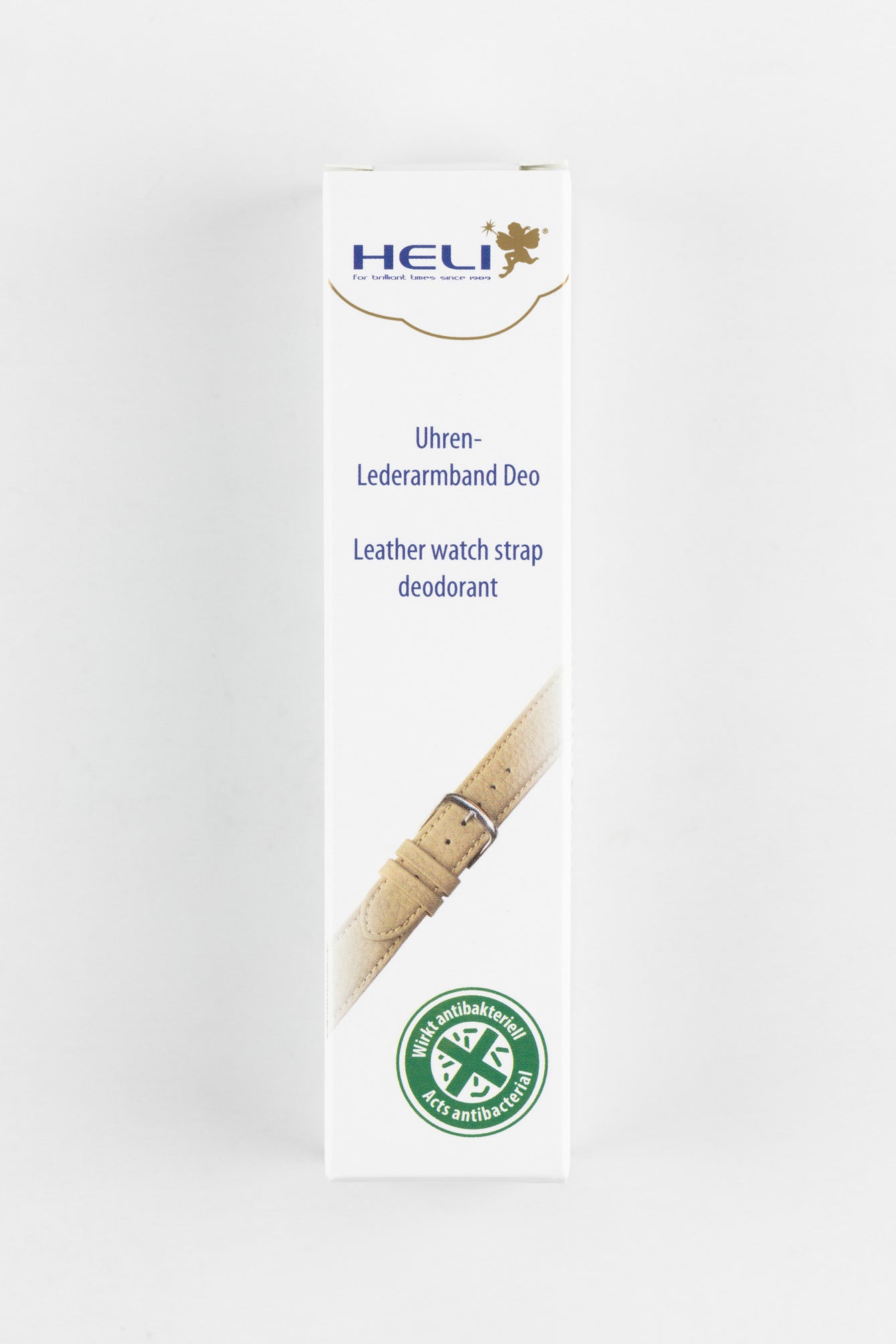 HELI Professional Rubber and Leather Watch Strap Deodorant