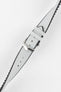 Hirsch ARNE Animal-Free Sailcloth Effect Performance Watch Strap - GREY