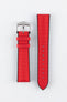 Hirsch ARNE Animal-Free Sailcloth Effect Performance Watch Strap - RED