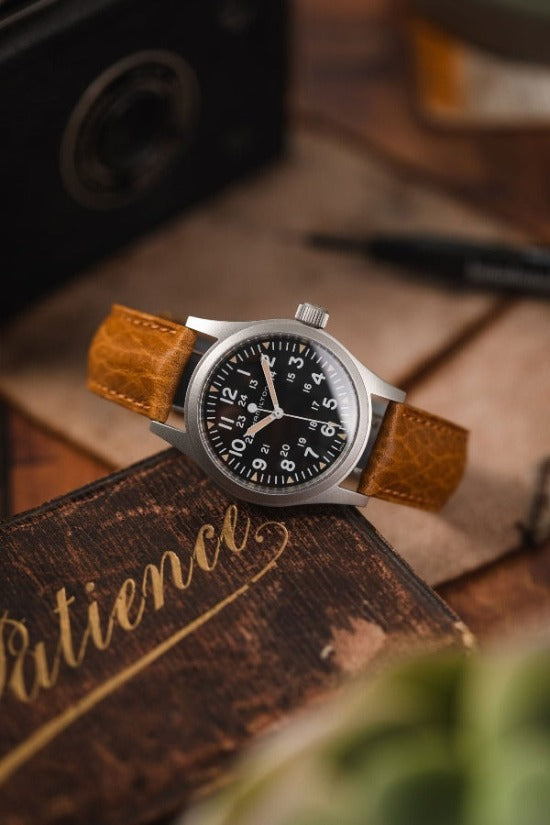 hirsch camelgrain honey (full watch)