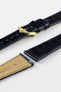 shiny crocodile watch strap 