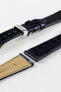 shiny crocodile watch strap 