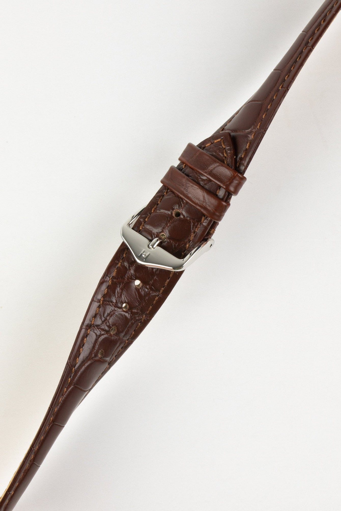 brown leather watch strap quick release 