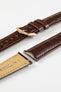 brown leather watch strap quick release 