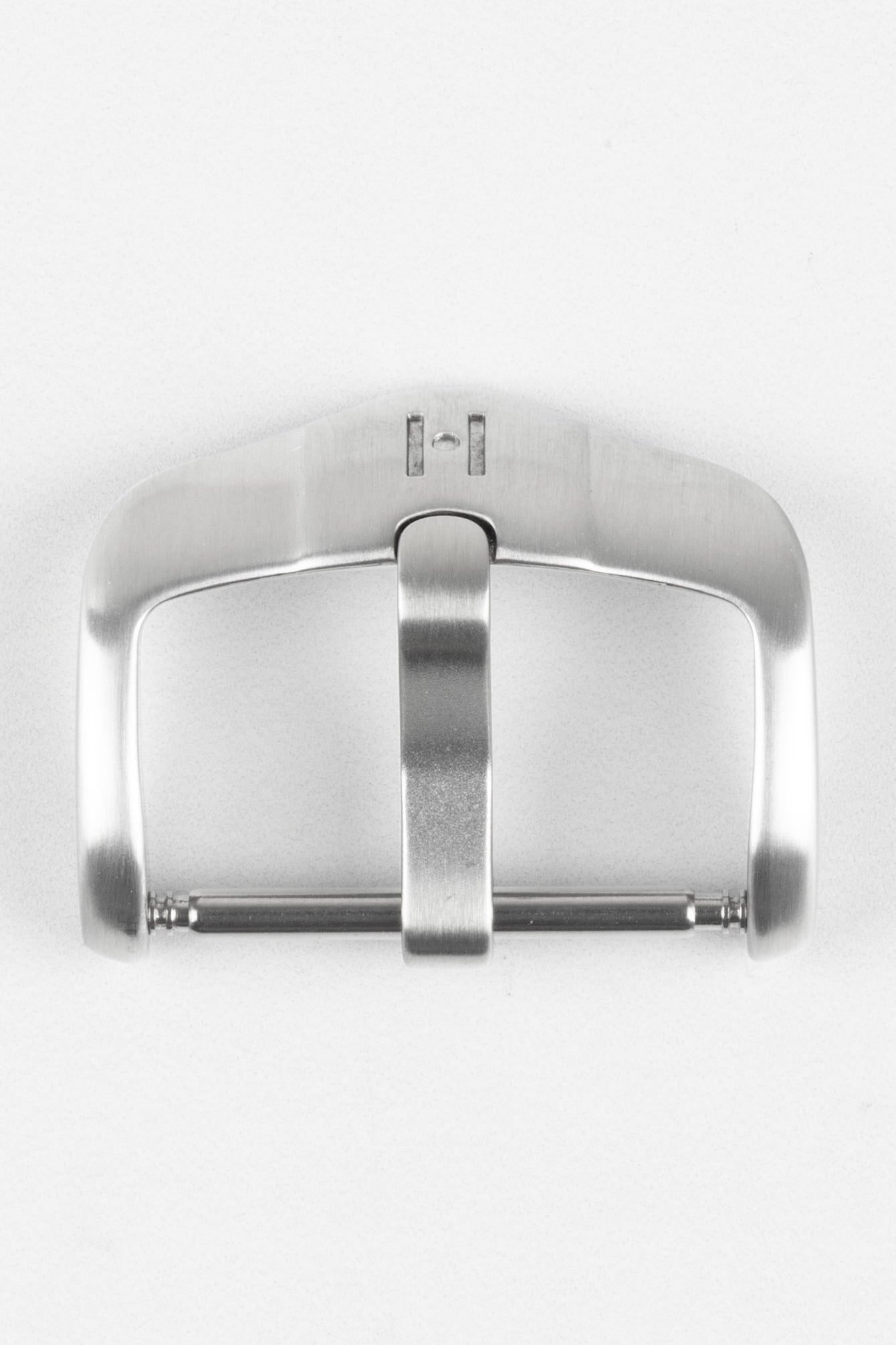 Hirsch H-Active Buckle in BRUSHED STEEL