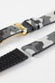 grey rubber watch strap