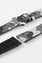 grey rubber watch strap