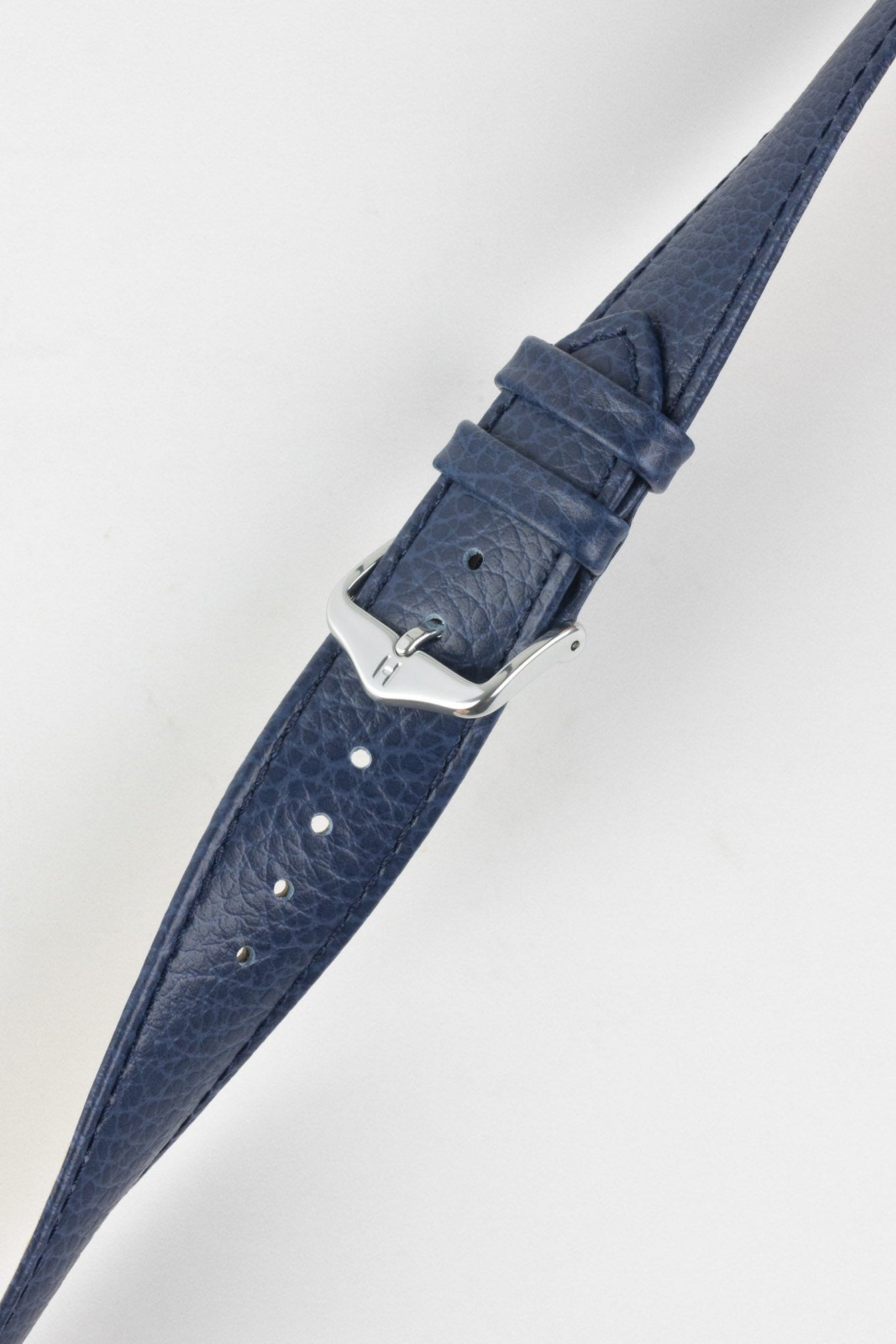 blue calf leather watch strap 