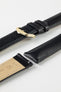 vegetable tanned leather watch strap