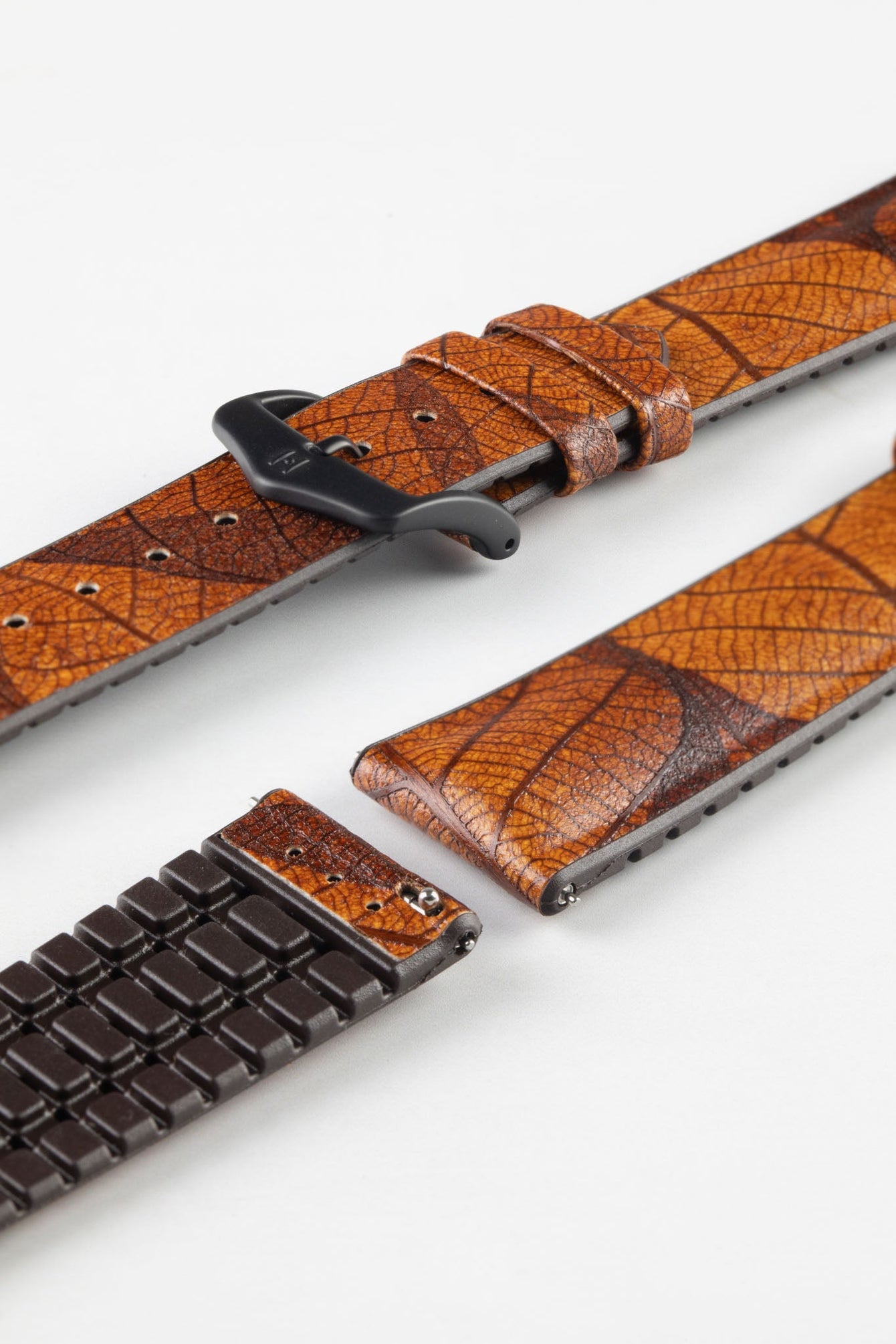 hirsch vegan watch strap 