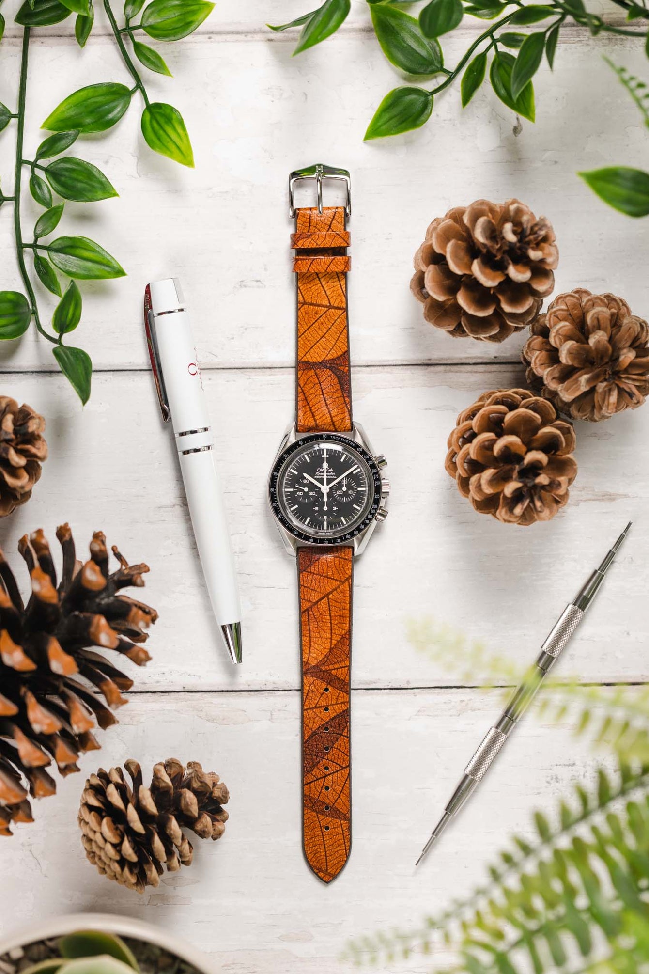 hirsch vegan watch strap 