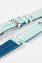 Blue strap ladies watch (buckle)