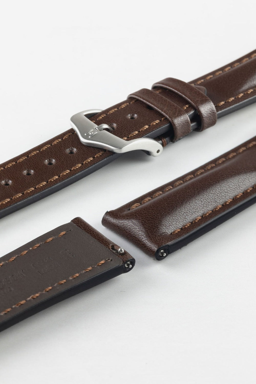 Hirsch Lucca Brown Watch Strap