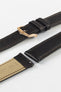 Hirsch MERINO Nappa Leather Watch Strap in BROWN