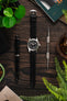 Hirsch OSIRIS NQR Calf Leather Watch Strap in BLACK