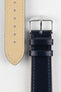 navy leather watch strap 